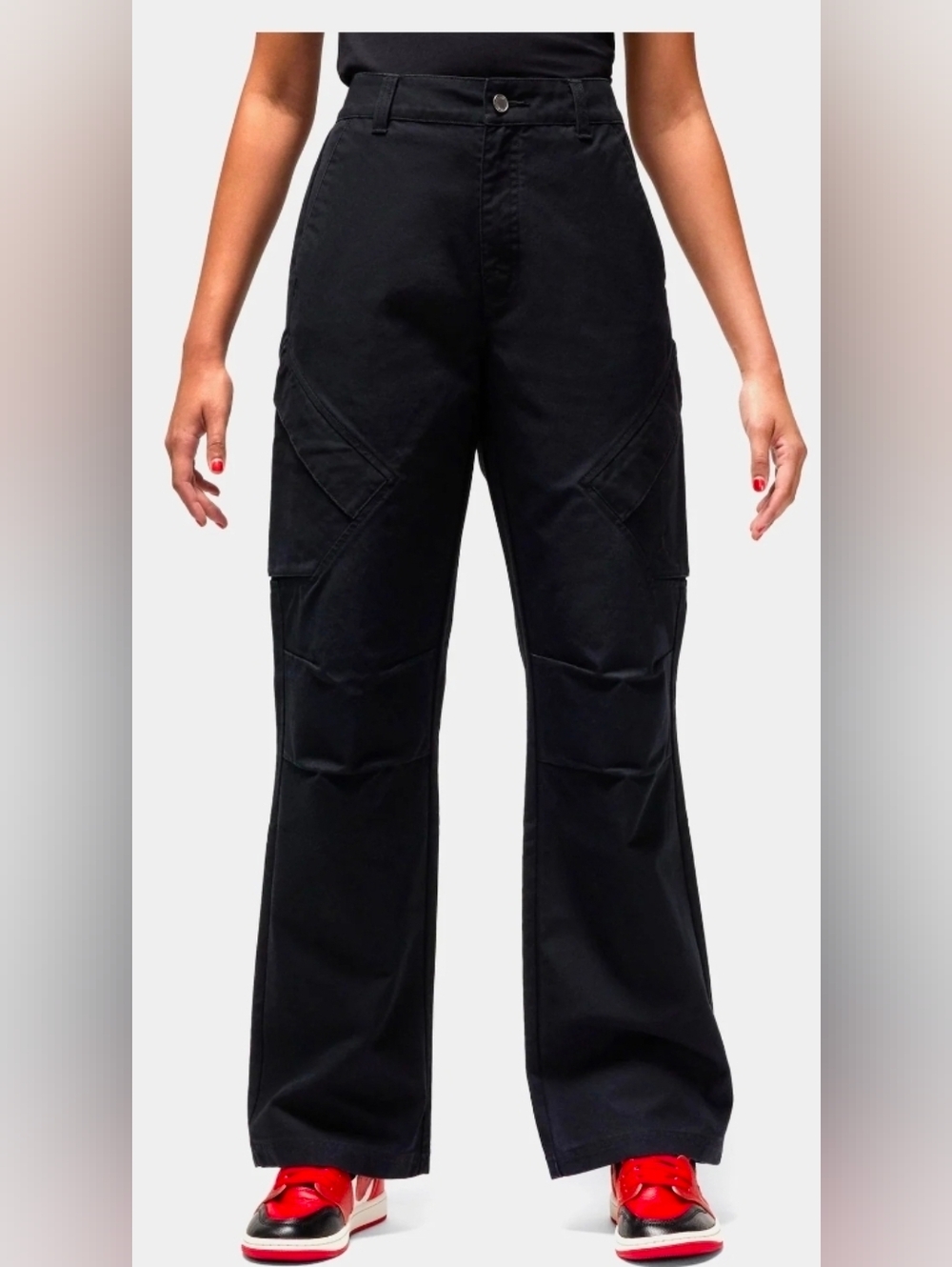 New Jordan UTILITY LIFESTYLE Women Chicago Pants Black Standard Fit FV7098-010